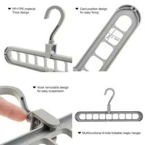 Random 9 Hole Magic Clothes Hanger