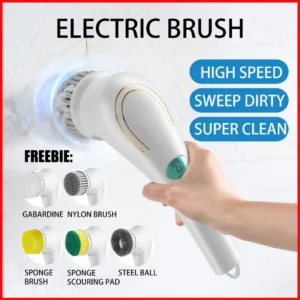 KECREA 5 in 1 Electric Cleaning Brush