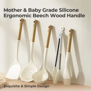 OOU Silicone Kitchen Utensil Set