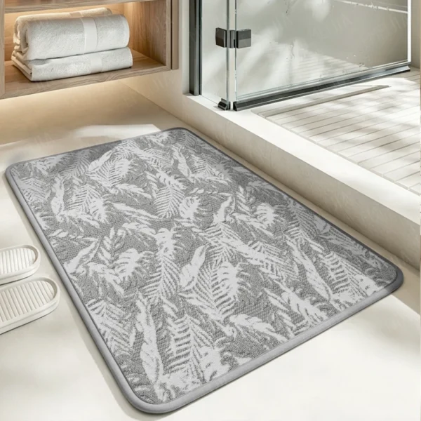 Absorbent Bathroom Mat Non Slip