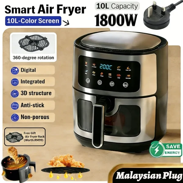 Panasonic Air Fryer 10L 1800W