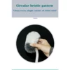 Toilet Brush With Holder 3 Heads