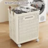 Folding Laundry Basket Set