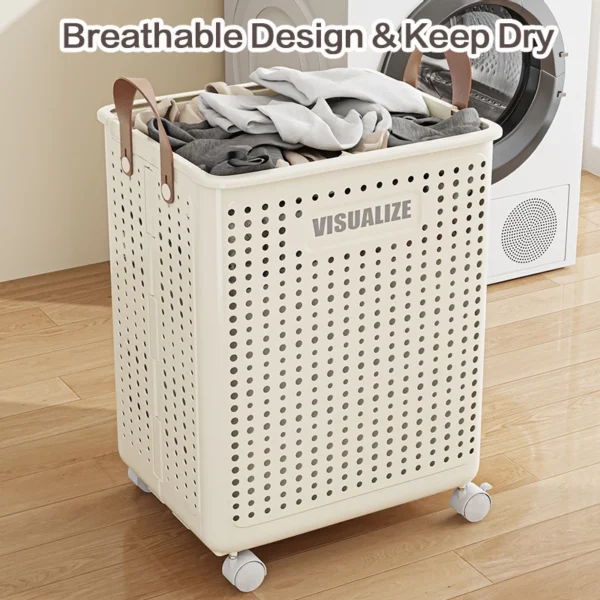 Folding Laundry Basket Set