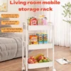 Random Carbon Steel Storage Trolley Rack 3 Tier