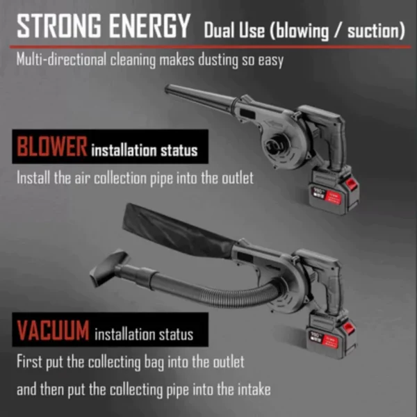 998VF Cordless 2 in 1 Blower Vacuum