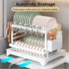 Random Vhome Dish Drying Rack L42cm W30cm H29cm