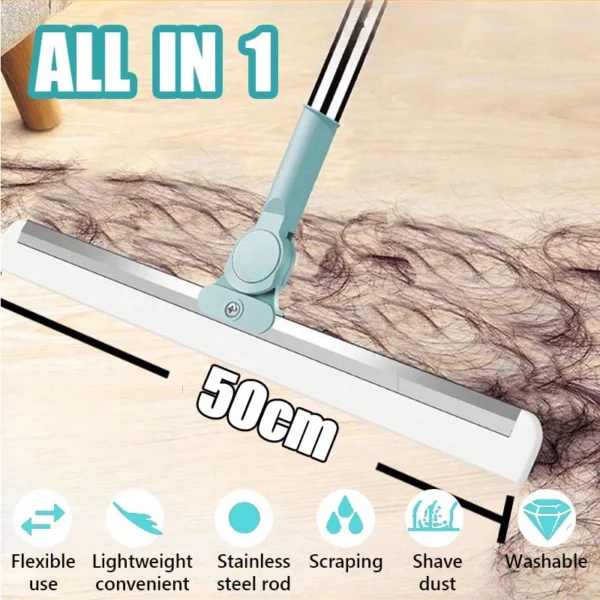 Magic Silicone Broom Floor Scraper